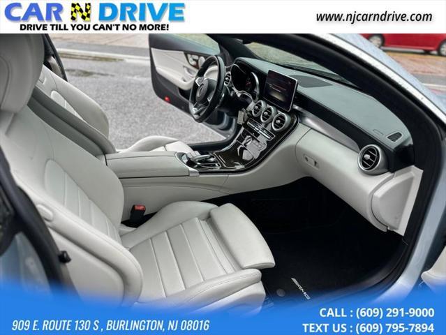 used 2017 Mercedes-Benz C-Class car, priced at $18,800