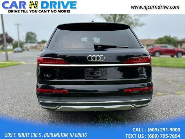 used 2021 Audi Q7 car, priced at $26,599