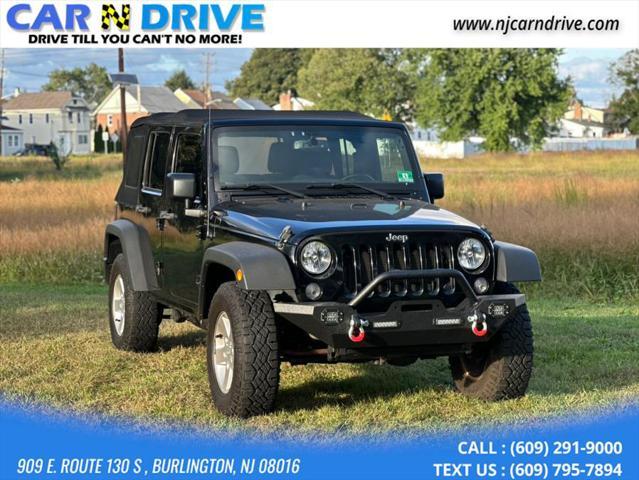 used 2016 Jeep Wrangler Unlimited car, priced at $16,998