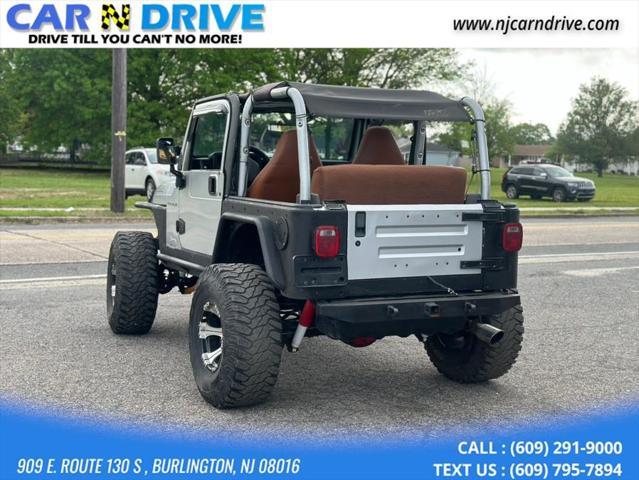 used 2002 Jeep Wrangler car, priced at $5,756