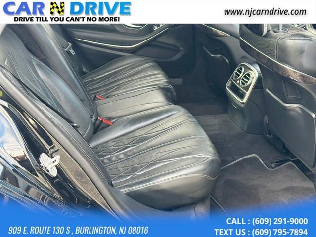 used 2015 Mercedes-Benz S-Class car, priced at $24,500