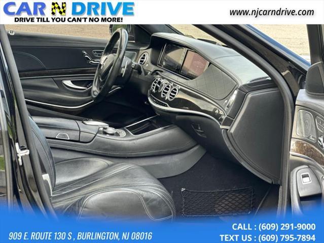 used 2015 Mercedes-Benz S-Class car, priced at $24,500