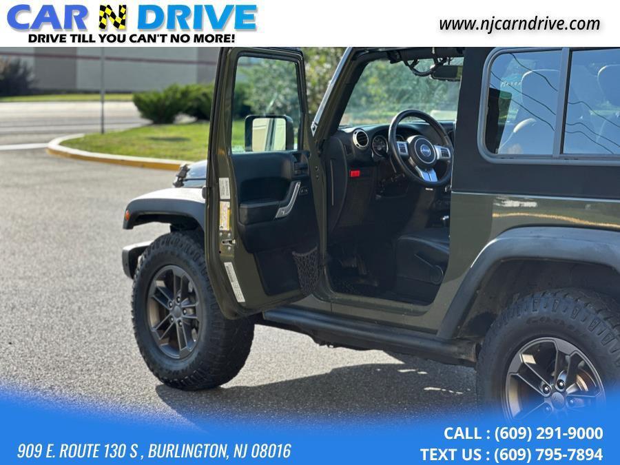 used 2015 Jeep Wrangler car, priced at $14,899