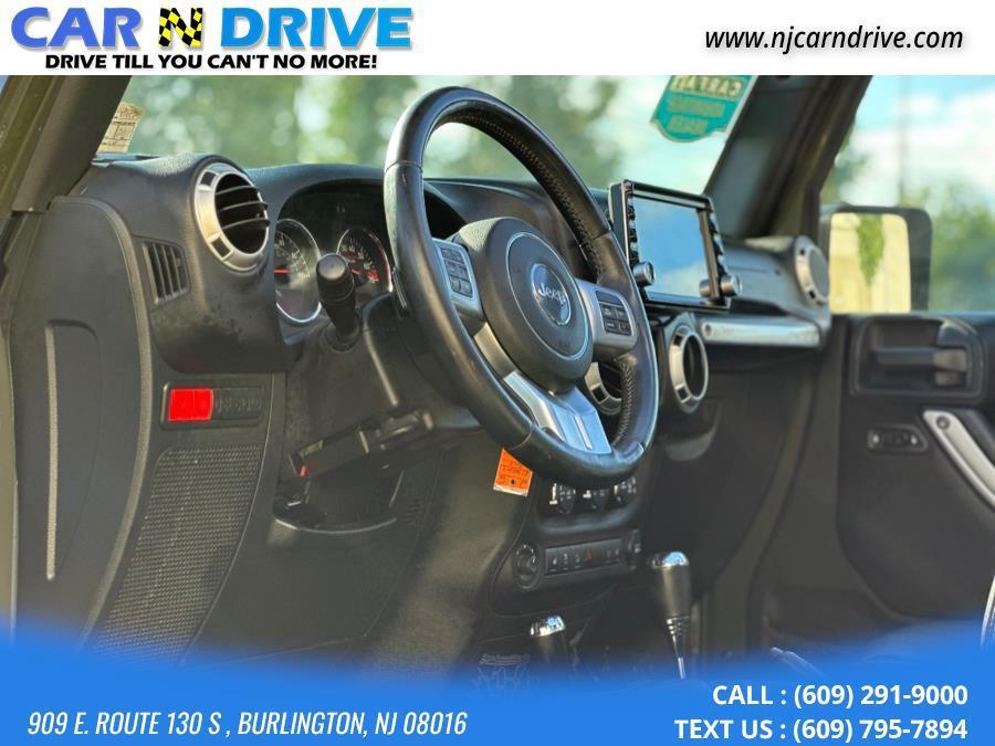 used 2015 Jeep Wrangler car, priced at $14,899