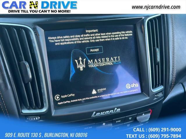 used 2018 Maserati Levante car, priced at $19,898