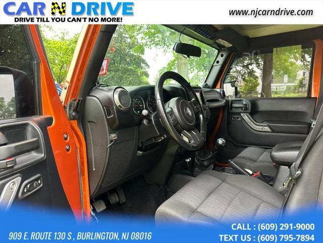used 2011 Jeep Wrangler Unlimited car, priced at $13,500