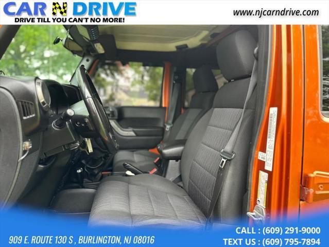 used 2011 Jeep Wrangler Unlimited car, priced at $13,500