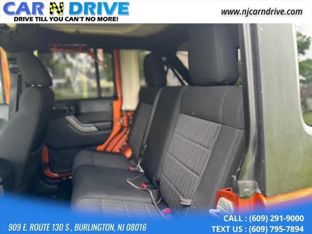 used 2011 Jeep Wrangler Unlimited car, priced at $13,500
