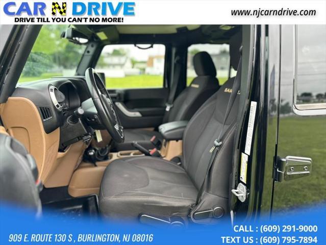 used 2014 Jeep Wrangler Unlimited car, priced at $14,800