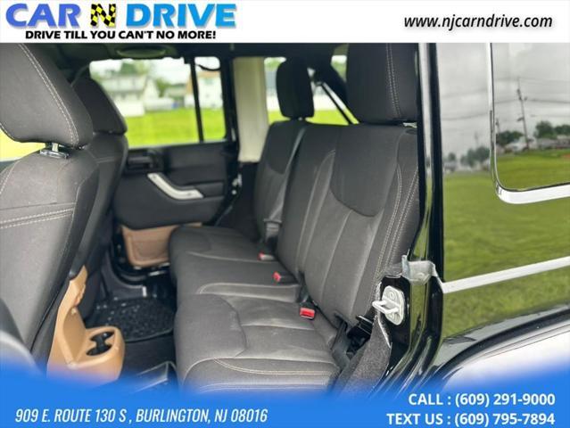 used 2014 Jeep Wrangler Unlimited car, priced at $14,800