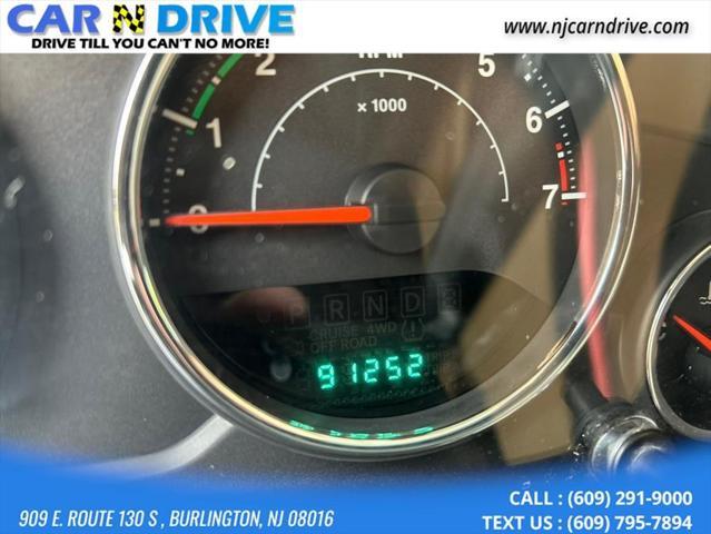 used 2013 Jeep Wrangler Unlimited car, priced at $15,899
