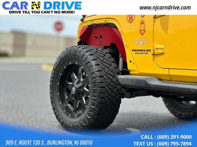 used 2015 Jeep Wrangler Unlimited car, priced at $16,500
