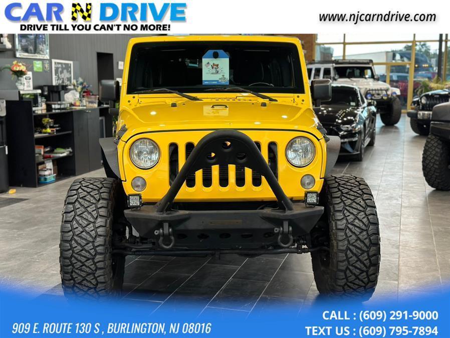 used 2015 Jeep Wrangler Unlimited car, priced at $16,500