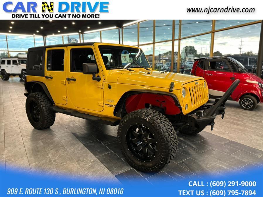 used 2015 Jeep Wrangler Unlimited car, priced at $16,500