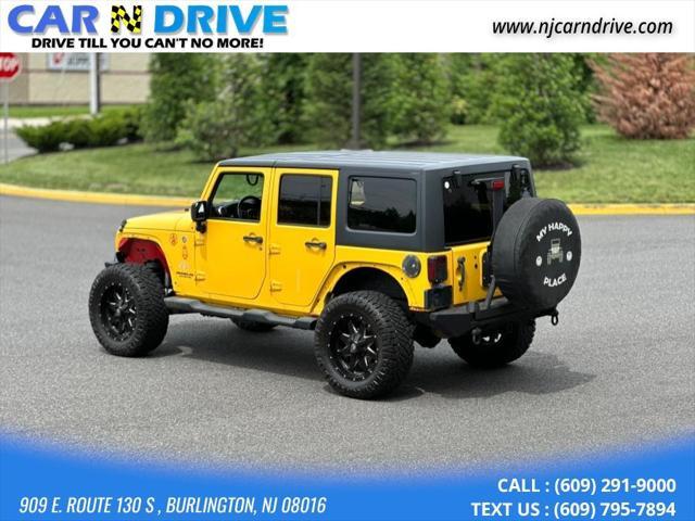 used 2015 Jeep Wrangler Unlimited car, priced at $16,500
