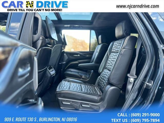 used 2021 Cadillac Escalade car, priced at $63,000