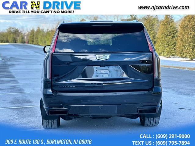 used 2021 Cadillac Escalade car, priced at $63,000