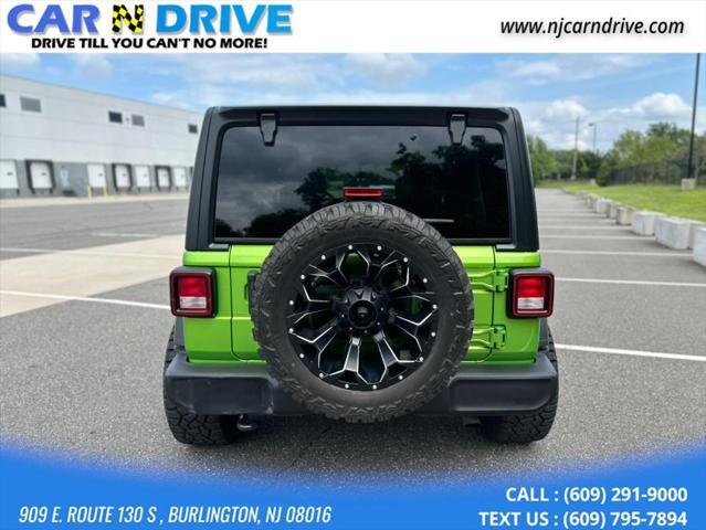 used 2018 Jeep Wrangler Unlimited car, priced at $18,850