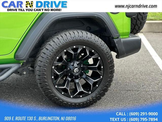 used 2018 Jeep Wrangler Unlimited car, priced at $18,850