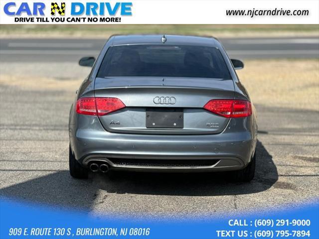 used 2012 Audi A4 car, priced at $6,500