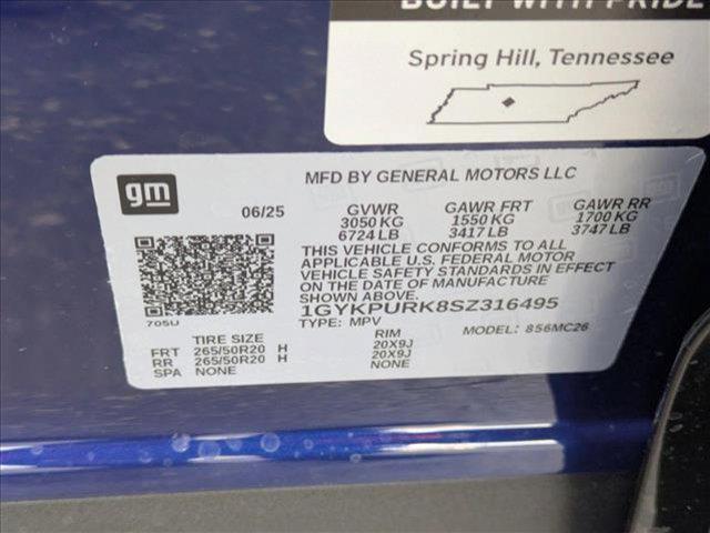 new 2025 Cadillac LYRIQ car, priced at $61,215