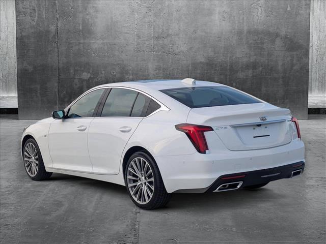 new 2025 Cadillac CT5 car, priced at $53,735