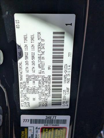 used 2023 Toyota Sequoia car, priced at $69,998