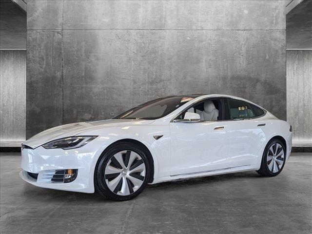 used 2021 Tesla Model S car, priced at $54,992