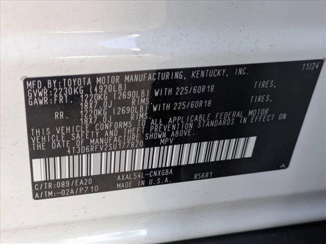 used 2025 Toyota RAV4 Hybrid car, priced at $39,998