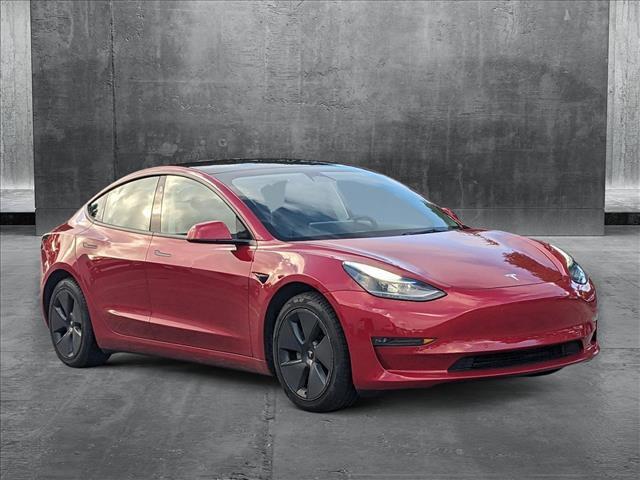 used 2022 Tesla Model 3 car, priced at $24,998