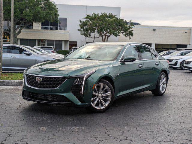 new 2025 Cadillac CT5 car, priced at $50,615