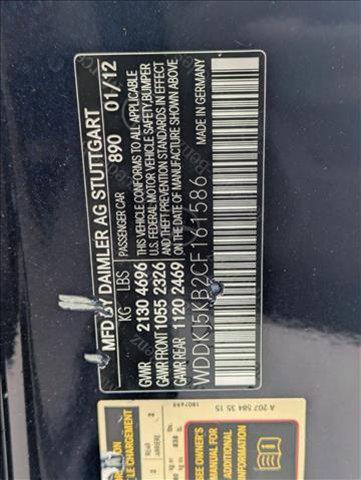 used 2012 Mercedes-Benz E-Class car, priced at $10,998