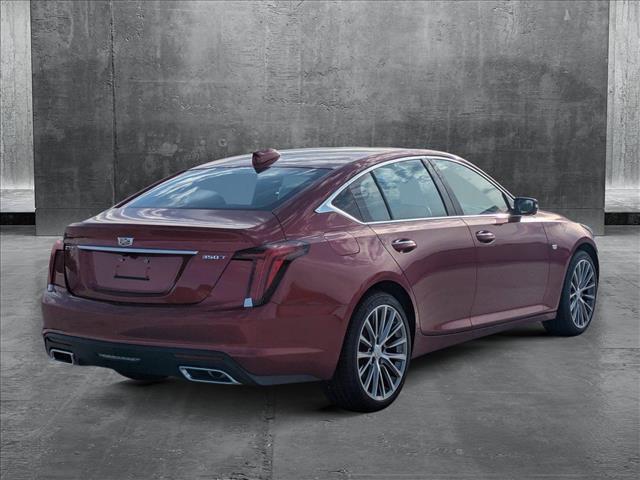 new 2025 Cadillac CT5 car, priced at $53,510