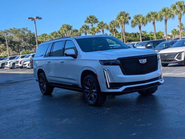 used 2022 Cadillac Escalade ESV car, priced at $79,491