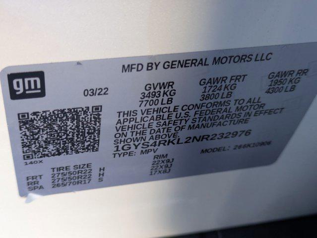 used 2022 Cadillac Escalade ESV car, priced at $79,491