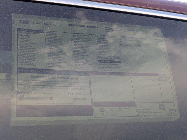 new 2025 Cadillac Escalade IQ car, priced at $153,210