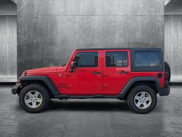 used 2018 Jeep Wrangler JK Unlimited car, priced at $23,495