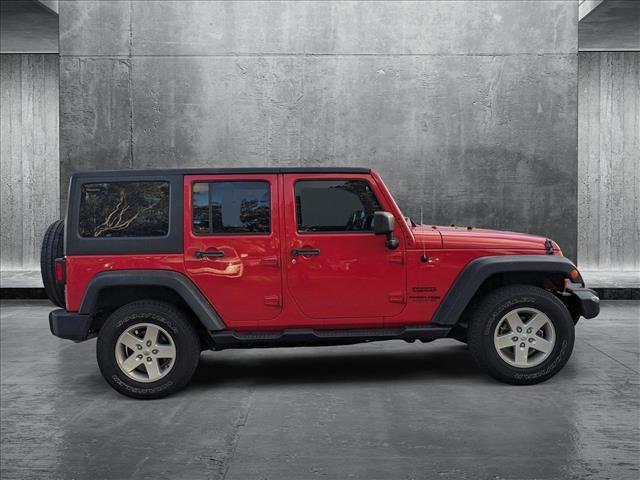 used 2018 Jeep Wrangler JK Unlimited car, priced at $23,495