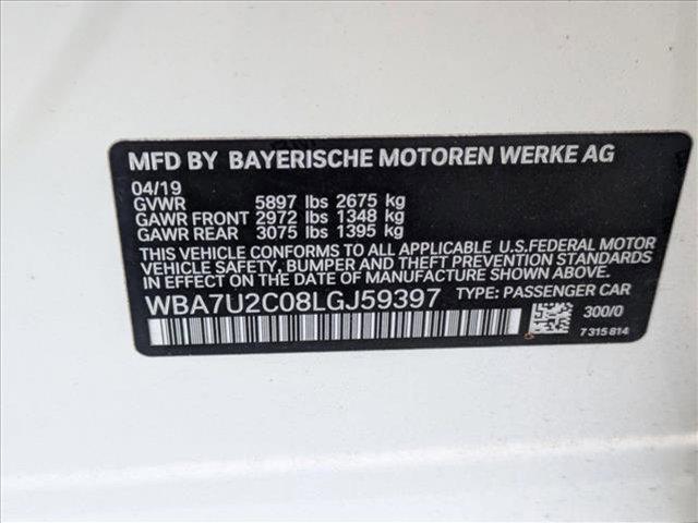 used 2020 BMW 750 car, priced at $37,995