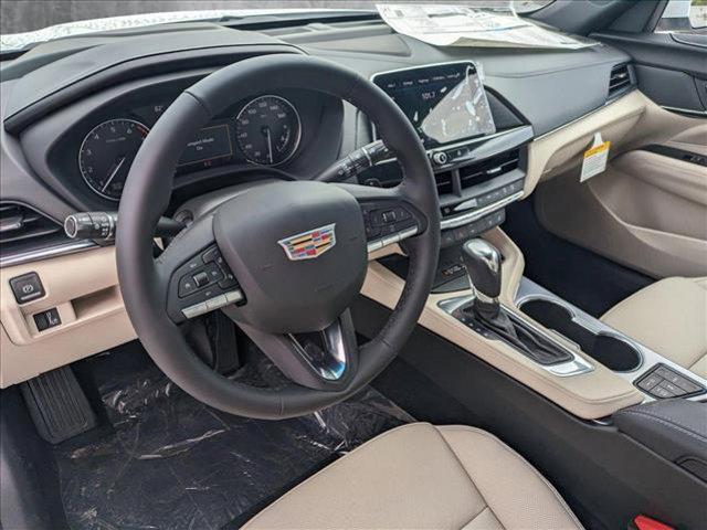 new 2025 Cadillac CT4 car, priced at $43,540