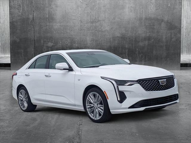 new 2025 Cadillac CT4 car, priced at $43,540
