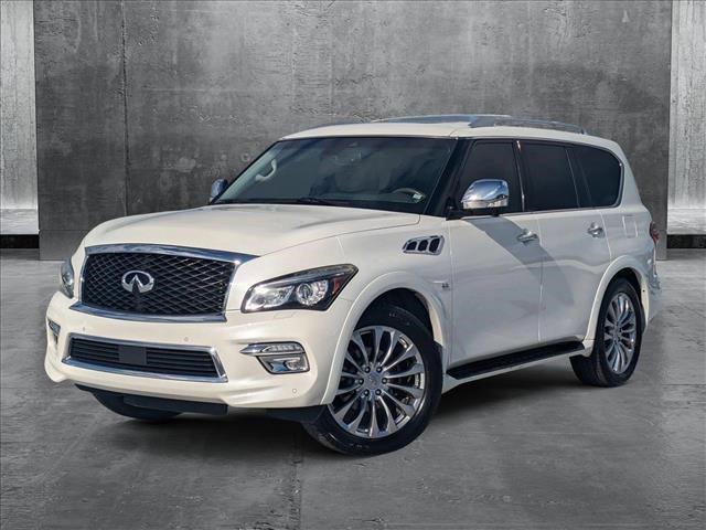 used 2017 INFINITI QX80 car, priced at $18,621