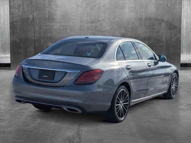 used 2021 Mercedes-Benz C-Class car, priced at $20,799