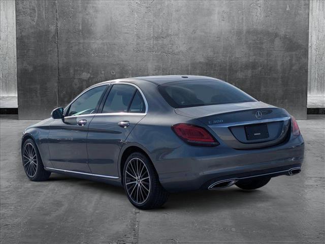 used 2021 Mercedes-Benz C-Class car, priced at $20,799