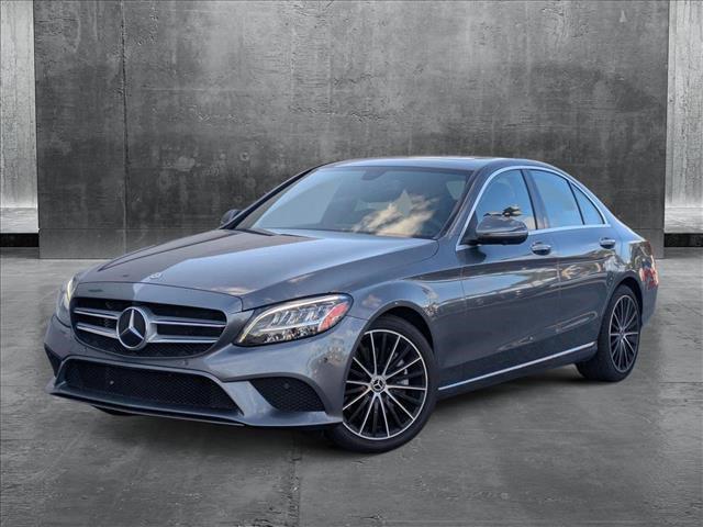 used 2021 Mercedes-Benz C-Class car, priced at $22,498