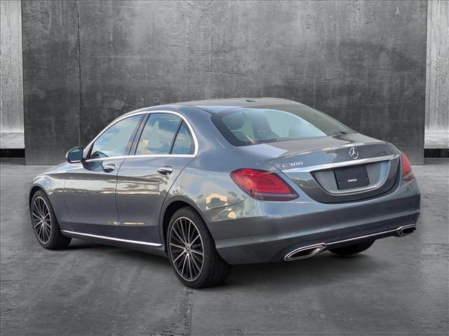 used 2021 Mercedes-Benz C-Class car, priced at $22,498