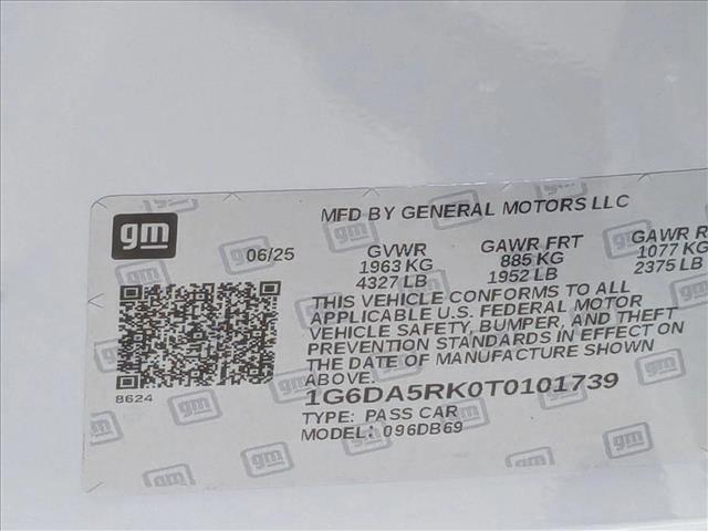 new 2026 Cadillac CT4 car, priced at $37,095