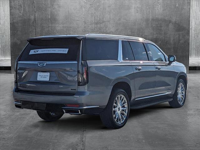 used 2021 Cadillac Escalade ESV car, priced at $62,367