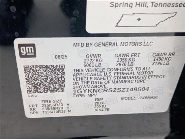 new 2025 Cadillac XT5 car, priced at $55,790