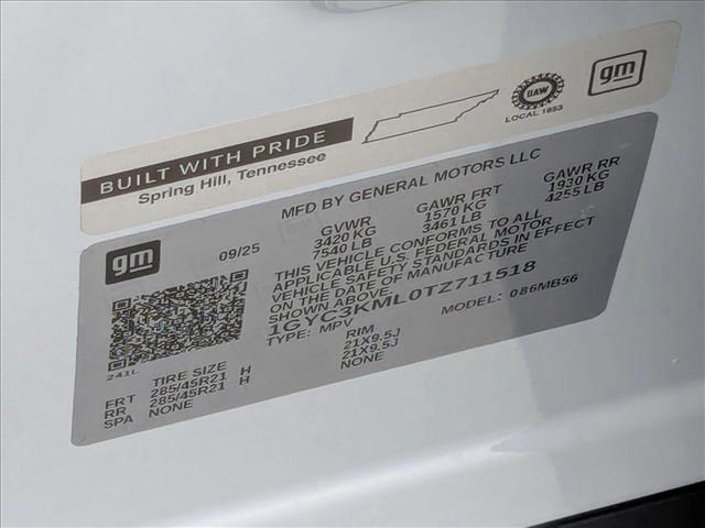 new 2026 Cadillac VISTIQ car, priced at $81,715